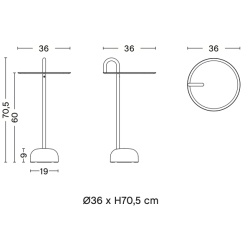 table Bowler - HAY