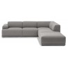 Connect Soft - corner sofa, Configuration 2 - Re-Wool 128 fabric - Muuto