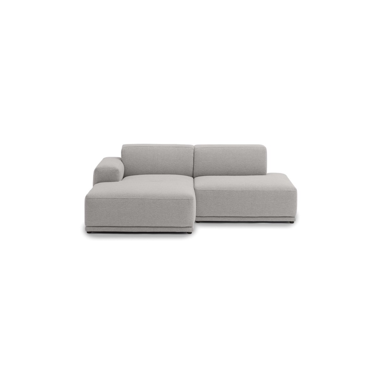 Connect Soft - 2 seater sofa, Configuration 3 - Clay 12 fabric