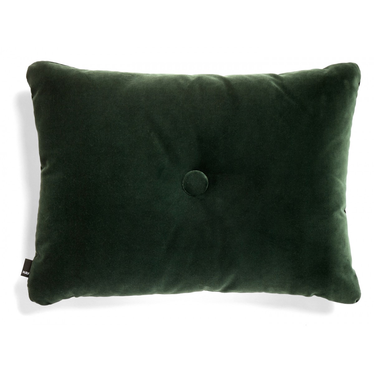 Dot cushion soft – Dark green