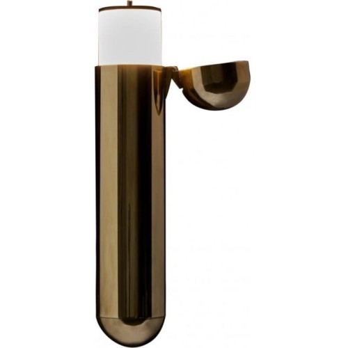 ISP wall lamp – right opening / varnished brass – DCW éditions