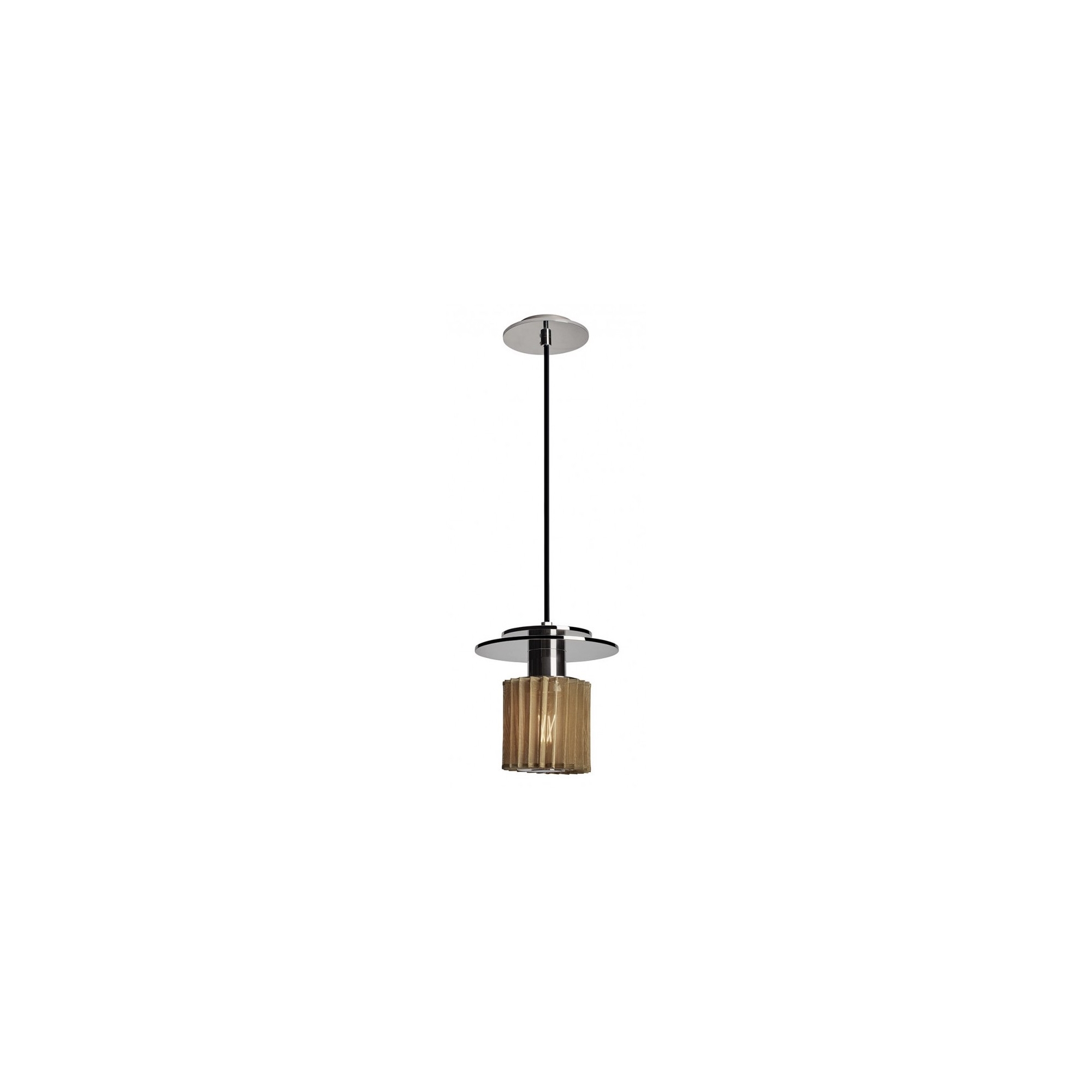 Ø19cm In the Sun pendant – silver/gold – DCW éditions