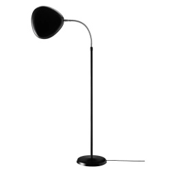 Black semi Matt - cobra floor lamp - Gubi