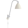 white semi matt / chrome - Bestlite BL6 - Gubi