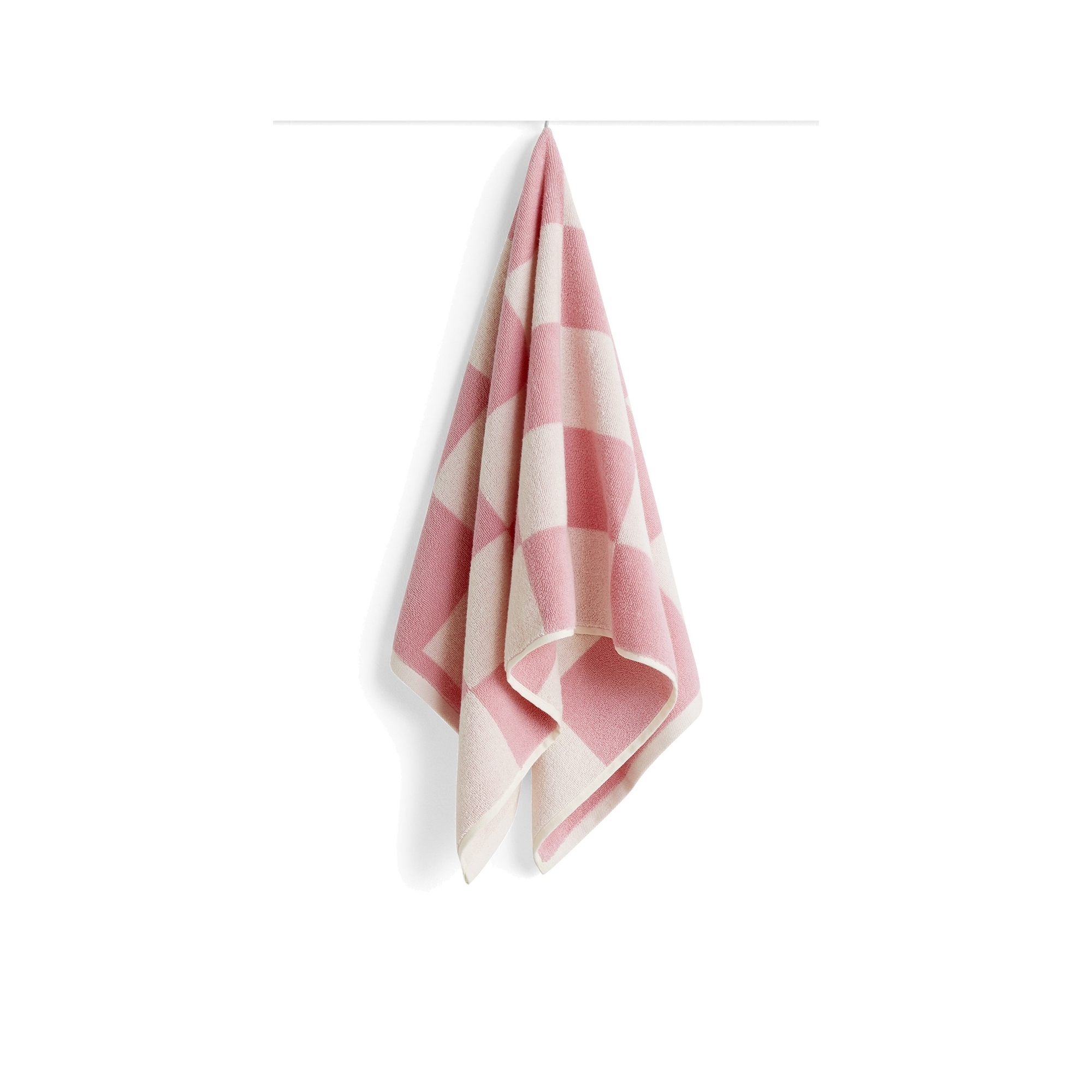 EPUISE – serviette Check 50x100cm – rose – Hay