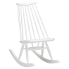 white lacquered - Mademoiselle rocking chair - Artek