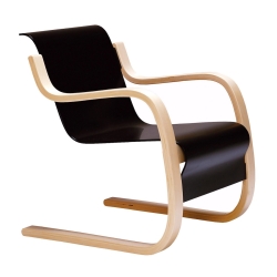 black - 42 armchair - Artek