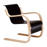 black - 42 armchair - Artek