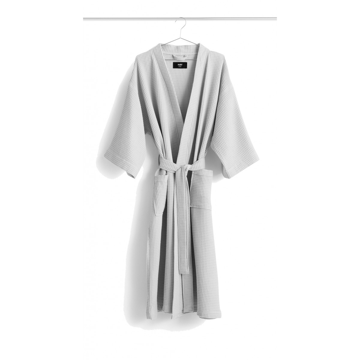 WAFFLE Bathrobe - Grey - Hay bathrobe