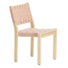 natural birch + natural/red webbing - Chair 611 - Artek