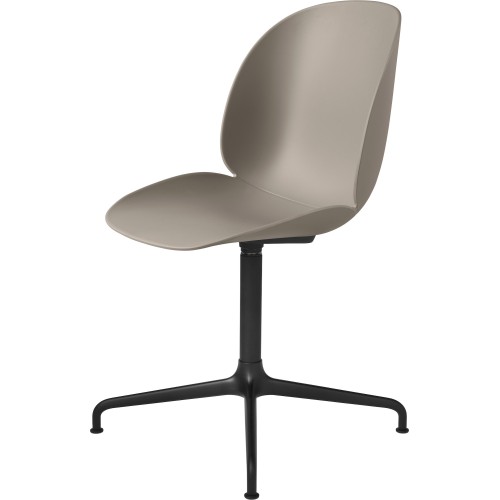 Beetle meeting chair 4-stars - new beige shell - Gubi