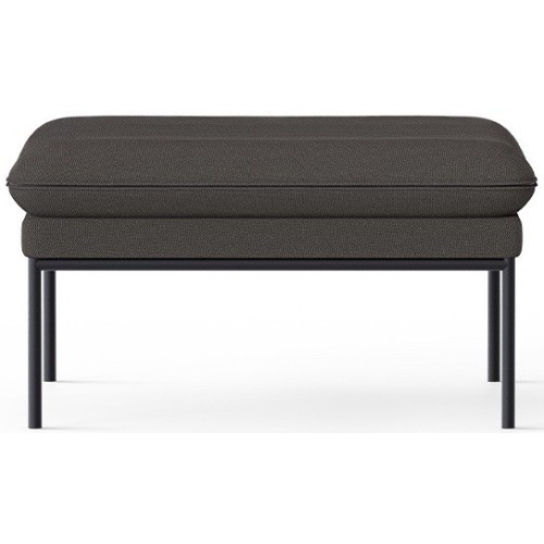 tissu Hallingdal 370 – base noir - pouf Turn - Ferm Living