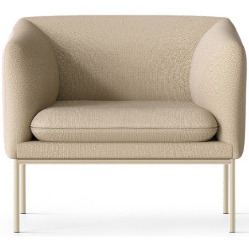 Hallingdal 220 fabric – cashmere base – Turn lounge chair - Ferm Living