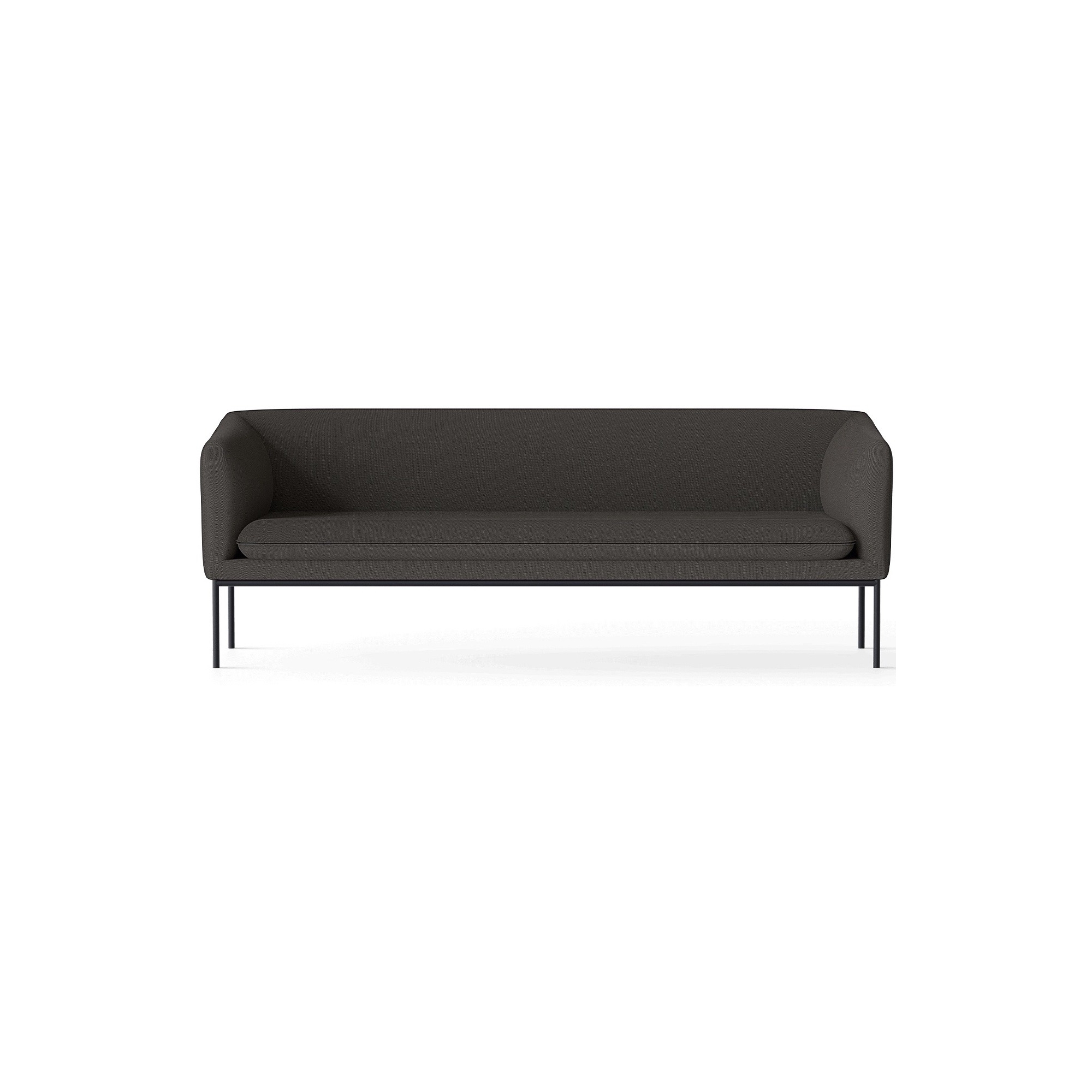 tissu Cyber 2101 – base noire – canapé Turn 3 places - Ferm Living