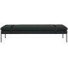 Fiord fabric 991 – black leather – Turn daybed - Ferm Living