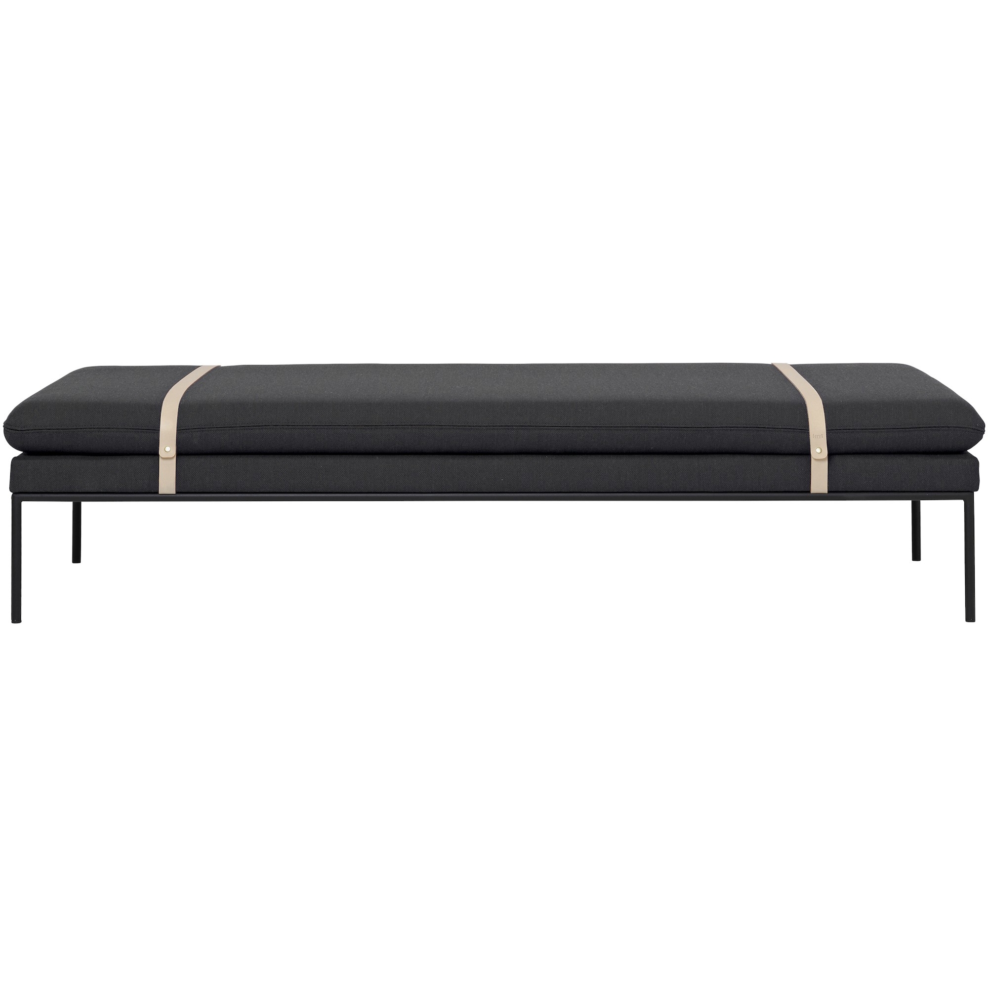 tissu Fiord 191 – cuir naturel – daybed Turn - Ferm Living