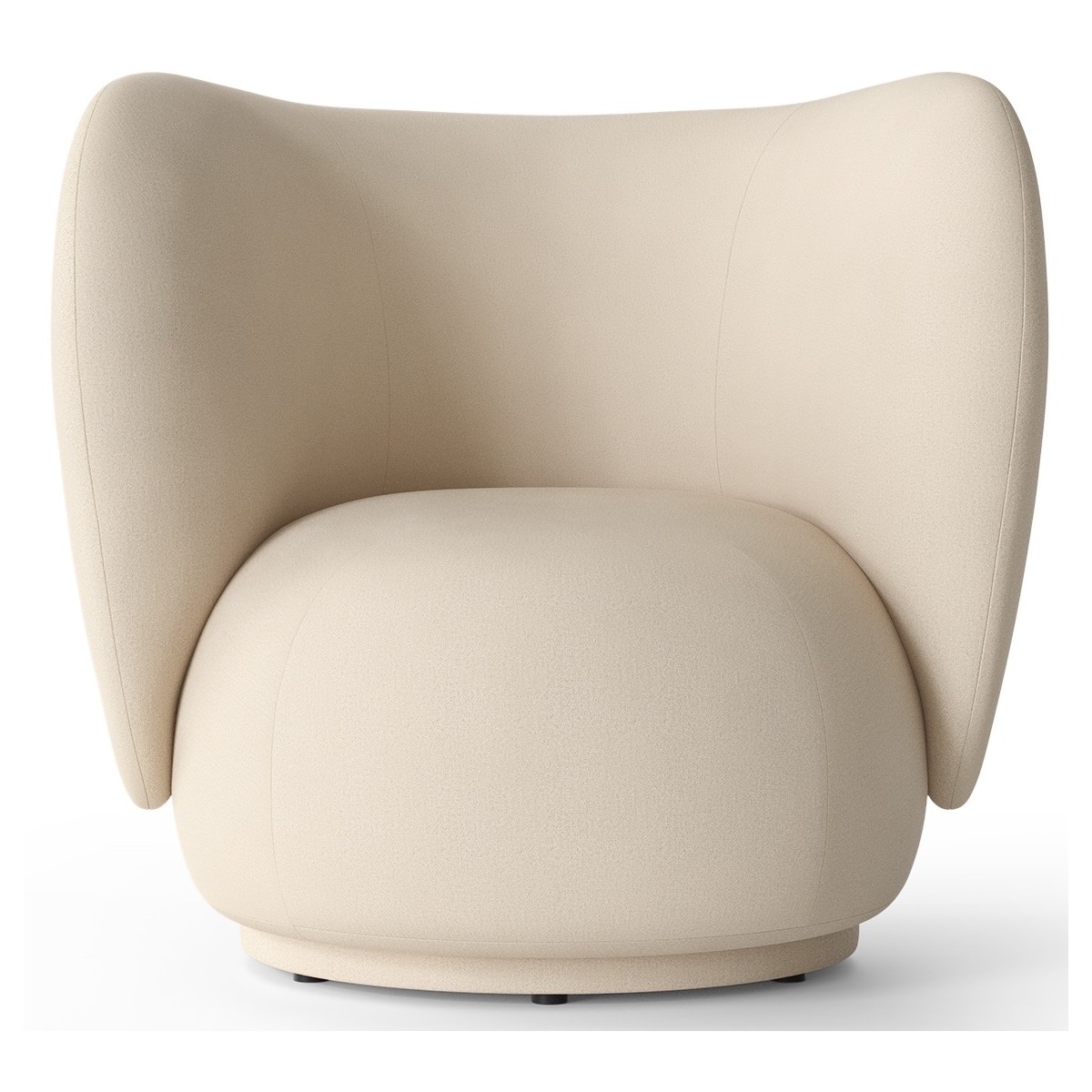 Rico Lounge chair – Brushed off-white