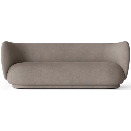 Canapé 3 places Rico – Brushed warm grey - Ferm Living