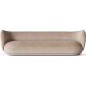 Rico 4-seater sofa – Faded Velvet 16 sand - Ferm Living