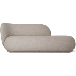 Rico divan – Bouclé sand - Ferm Living