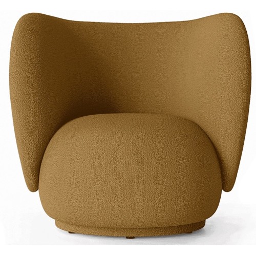 Fauteuil Rico – Bouclé Laine Sugar Kelp - Ferm Living