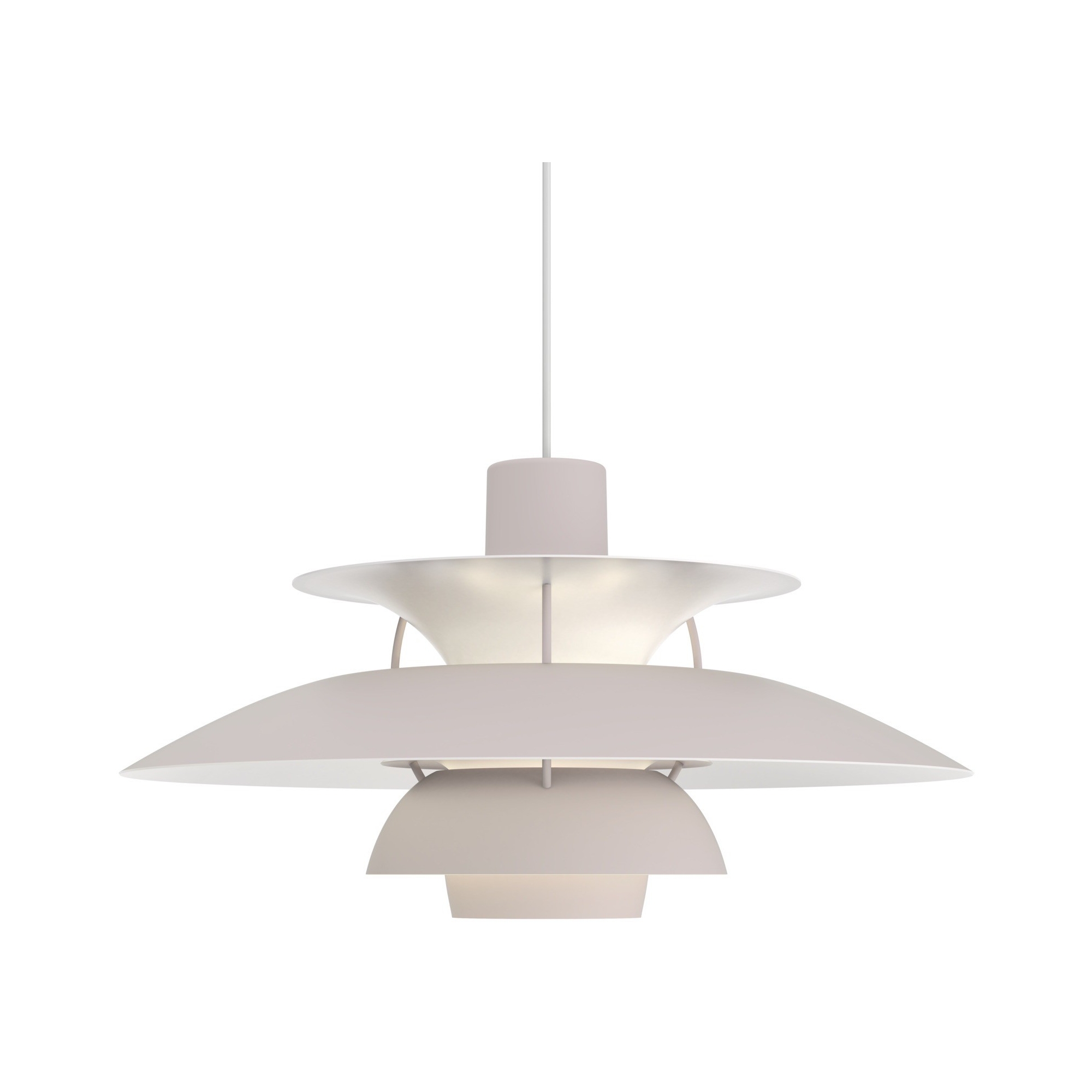 Louis Poulsen – PH5 pendant, monochrome oyster grey