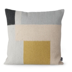 50x50 cm – Housse de coussin Kelim – Squares - Ferm Living