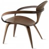 noyer classique - avec accoudoirs - Fauteuil lounge Cherner