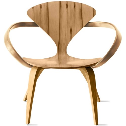 Natural red gum - Cherner lounge chair