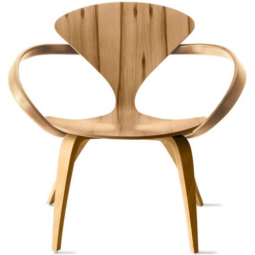 Red Gum Naturel - avec accoudoirs - Fauteuil Cherner