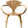 Red Gum Naturel - avec accoudoirs - Fauteuil Cherner