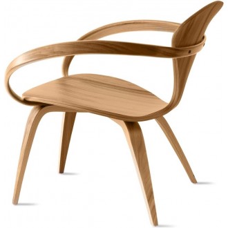 Red Gum Naturel - avec accoudoirs - Fauteuil Cherner