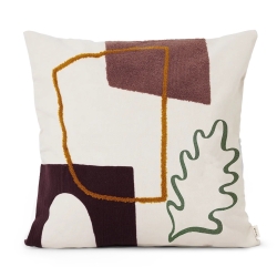 50x50cm – Mirage cushion cover – Leaf - Ferm Living