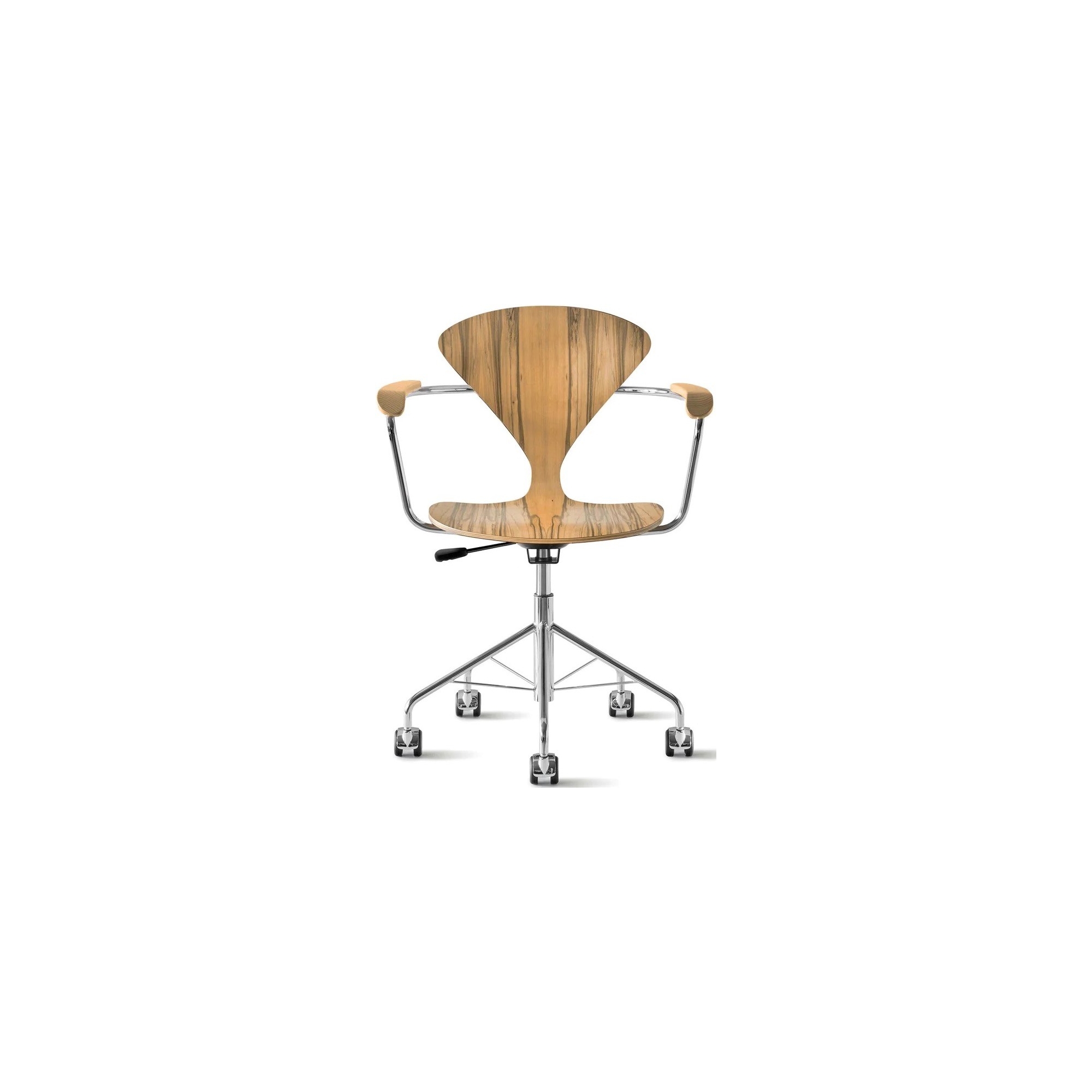 natural red gum - Cherner task armchair