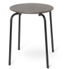 Herman Stool – dark stained – black legs - Ferm Living