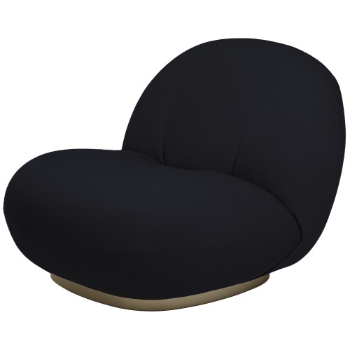 Vidar 554, base gold pivotante – Fauteuil Pacha - Gubi