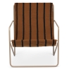 ÉPUISÉ Fauteuil adulte Desert – stripes – Cashmere - Ferm Living