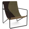 Desert Adult chair – dune – Black - Ferm Living