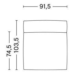 Fauteuil large – Mags Soft (1963 + mousse latérale) - HAY