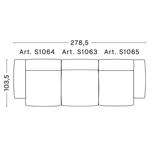 3 places – combinaison 1 – Mags Soft Low - HAY