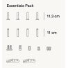 pack "Essentials" - étagère Compile - Muuto