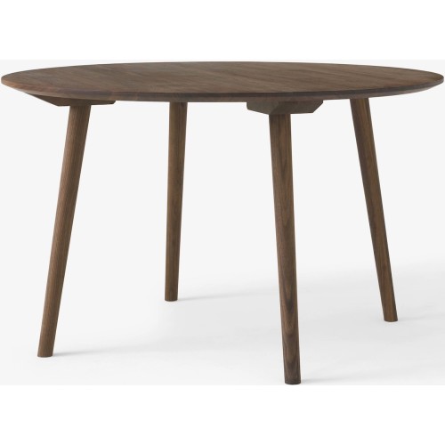 Ø120cm - noyer huilé - table In Between SK4 - &Tradition