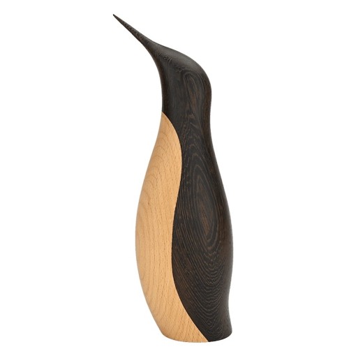 Pingouin – H26 x 8,50 cm – LARGE - Hêtre et wenge - Kay Bojesen