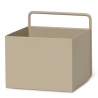 SOLD OUT - wall box – square – cashmere - Ferm Living