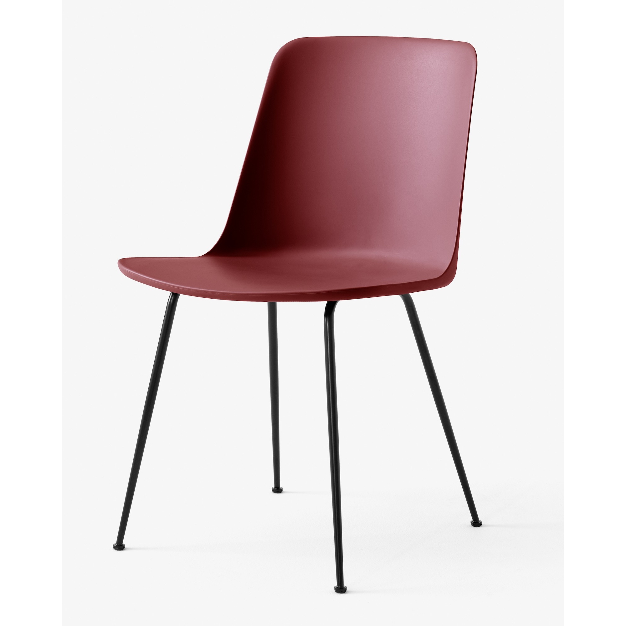 red brown / black – Rely chair HW6 - &Tradition