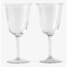 2 verres à vin – H18cm – Collect SC80 - &Tradition