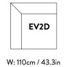 Module d'Angle – 110 x 110 cm – Develius – EV2D - &Tradition