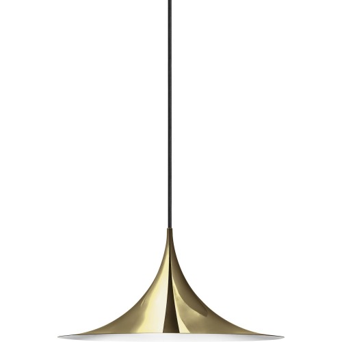 Ø60 cm - polished brass - semi pendant - Gubi