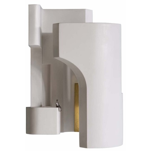 Soul Story 4 wall lamp – plaster and gold – DCW éditions