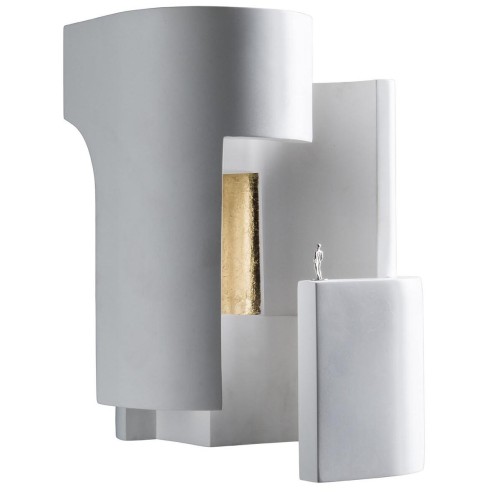 Soul Angle 1 Wall lamp – plaster and gold – DCW éditions